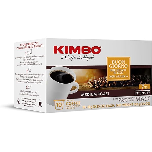 Amazon.com: Kimbo Espresso Napoli Keurig K-CUPs, Blended and